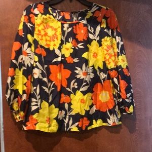 Jcrew peasant blouse